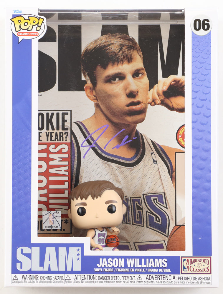 Jason Williams Signed (JSA) Kings #06 Funko Pop! Magazine Covers Vinyl Figure - JSA Witnessed