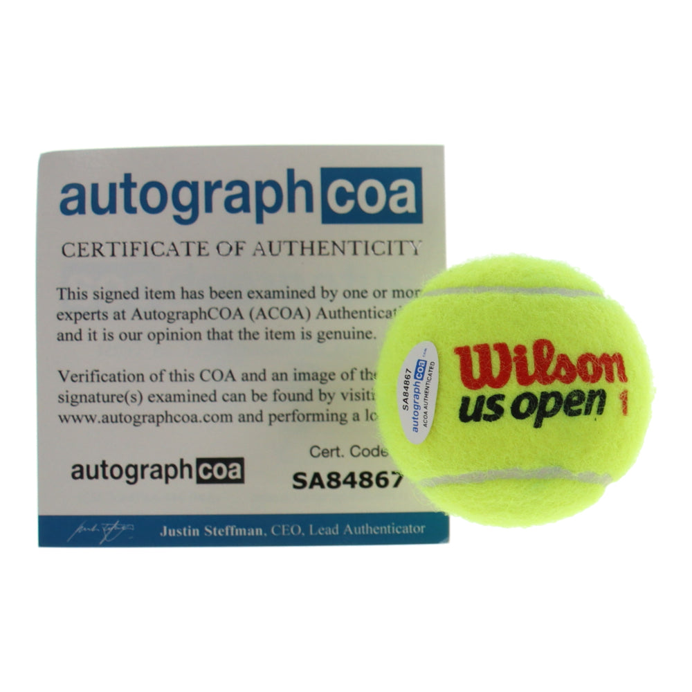 Leylah Annie Fernandez Signed Tennis Ball (ACOA)