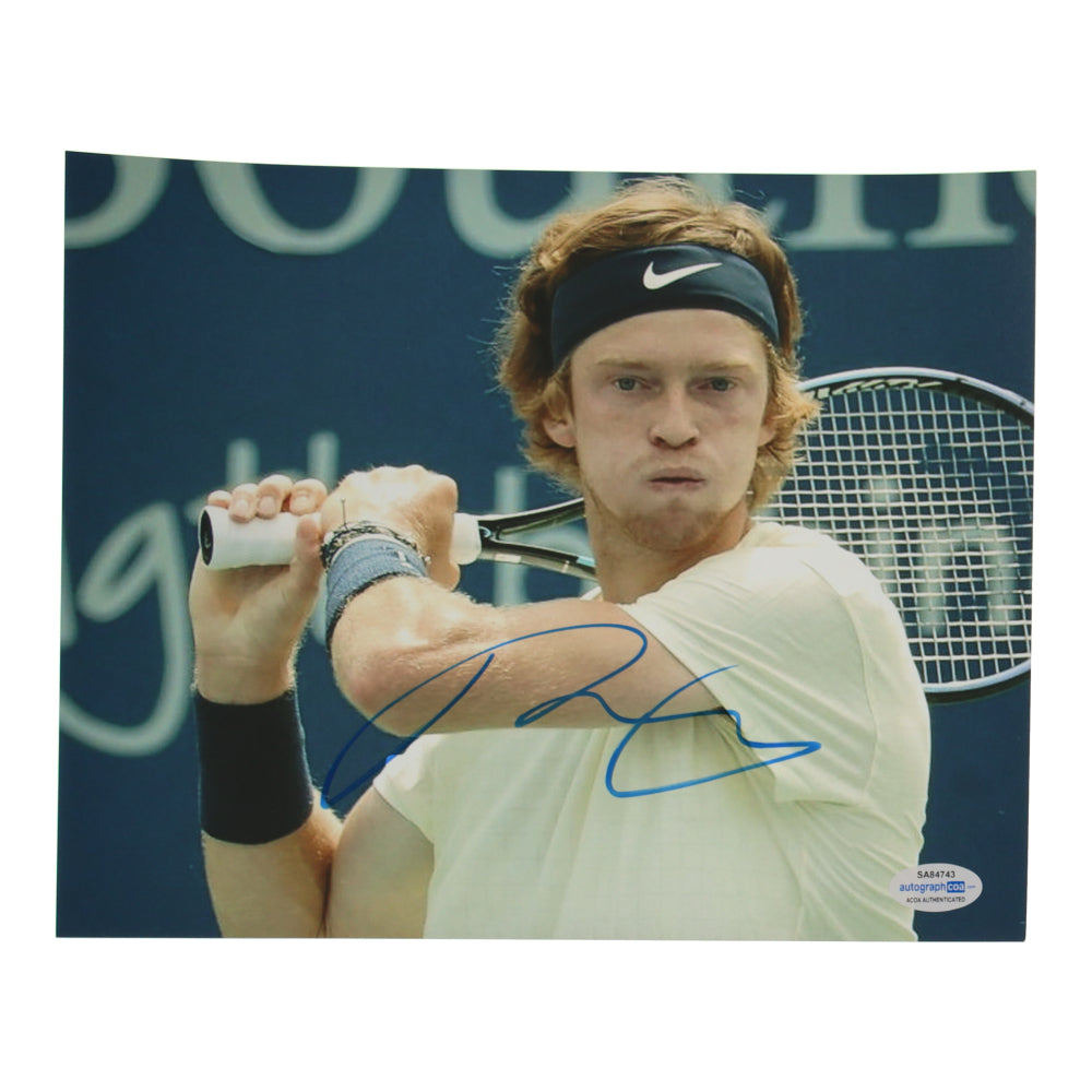 Andrey Rublev Signed 8x10 Photo (ACOA)