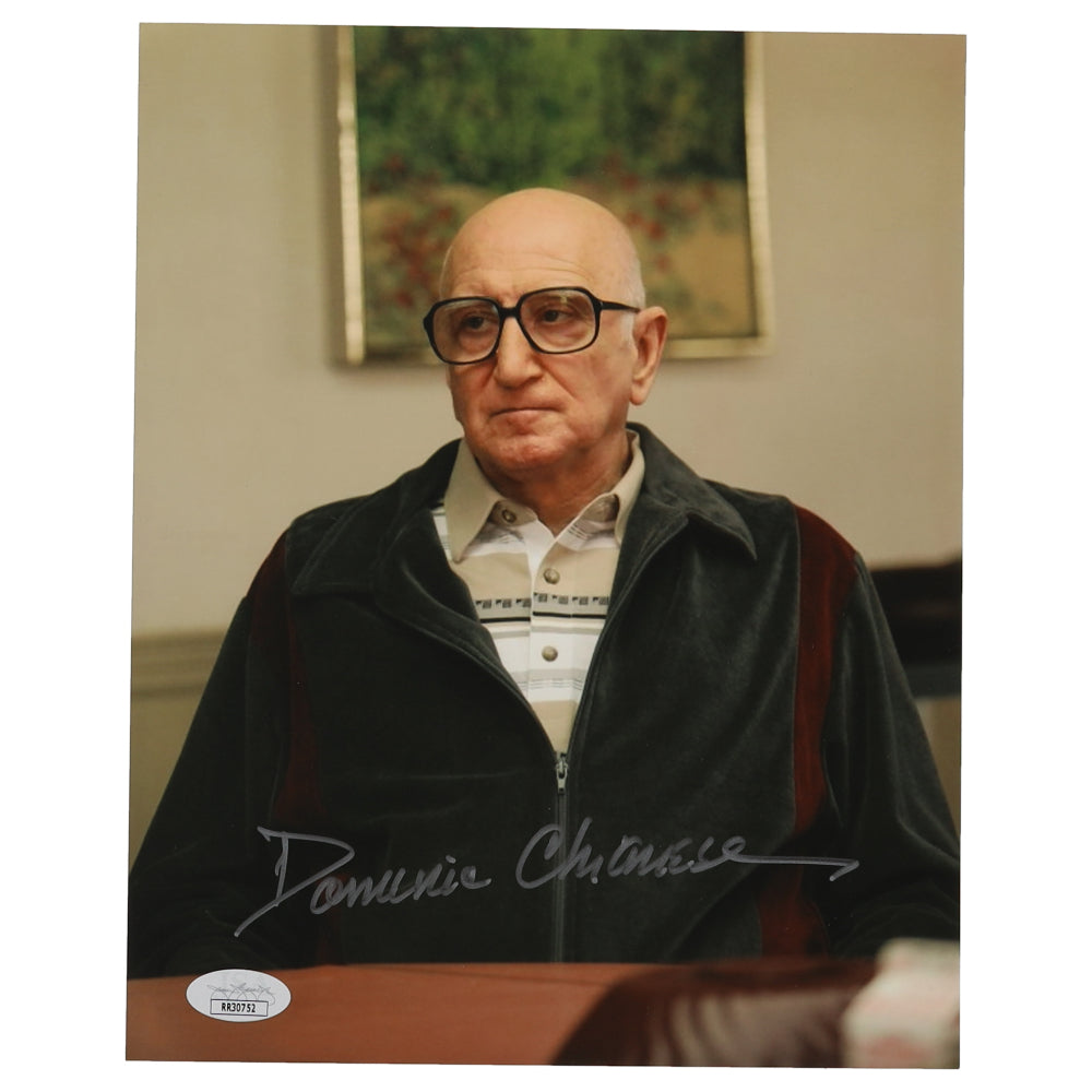 Dominic Chianese Signed (JSA) "The Sopranos" 8x10 Photo - Corrado "Junior" Soprano