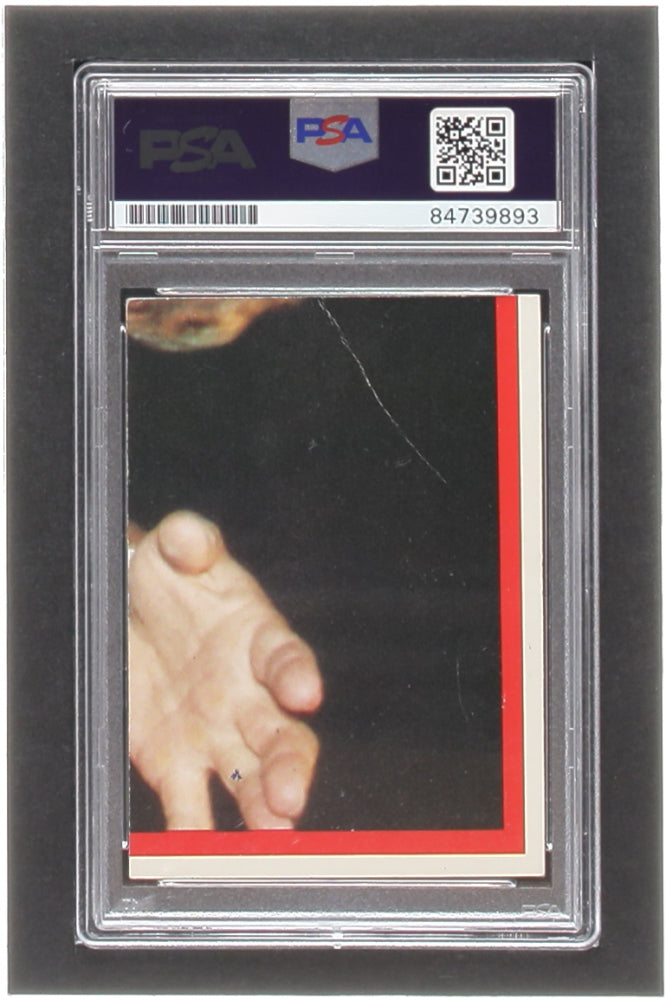 Hulk Hogan Signed 1985 Topps WWF Rookie Stickers #1 - Autograph Graded PSA 10