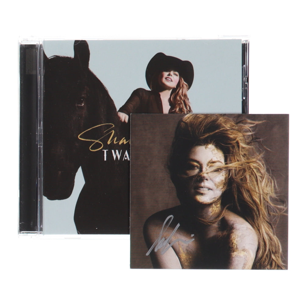 Shania Twain Signed (Beckett) "Queen Of Me" CD Insert With Disc