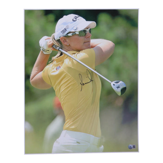 Annika Sorenstam Signed 16x20 Photo (Beckett)