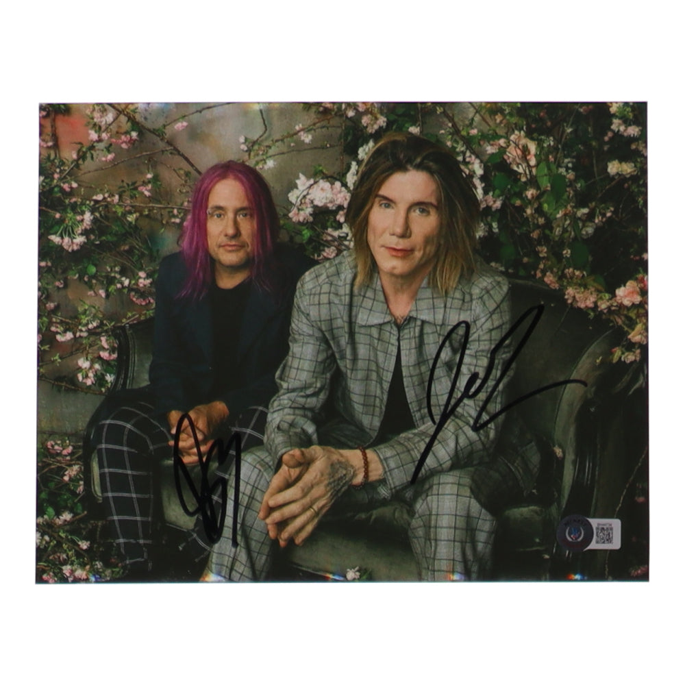 John Rzeznik & Robby Takac Signed (Beckett) Goo Goo Dolls 8x10 Photo