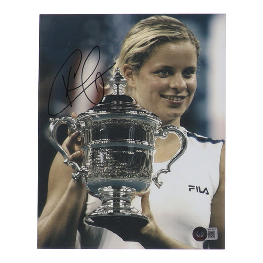 Kim Clijsters Signed 8x10 Photo (Beckett)