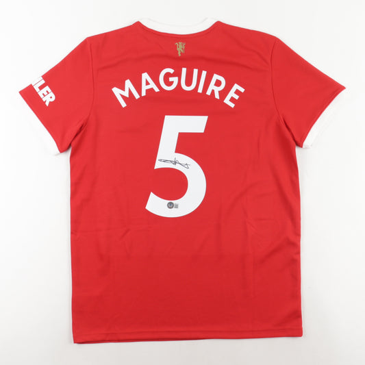 Harry Maguire Signed Manchester United Jersey (Beckett)