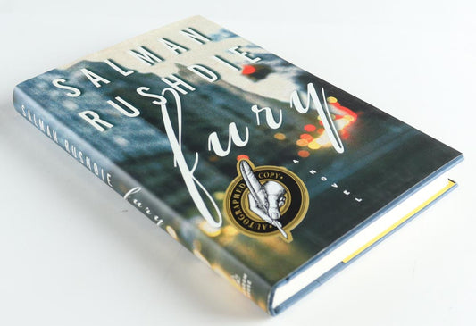 Salman Rushdie Signed "Fury" Hardcover Book (Beckett & PSA)