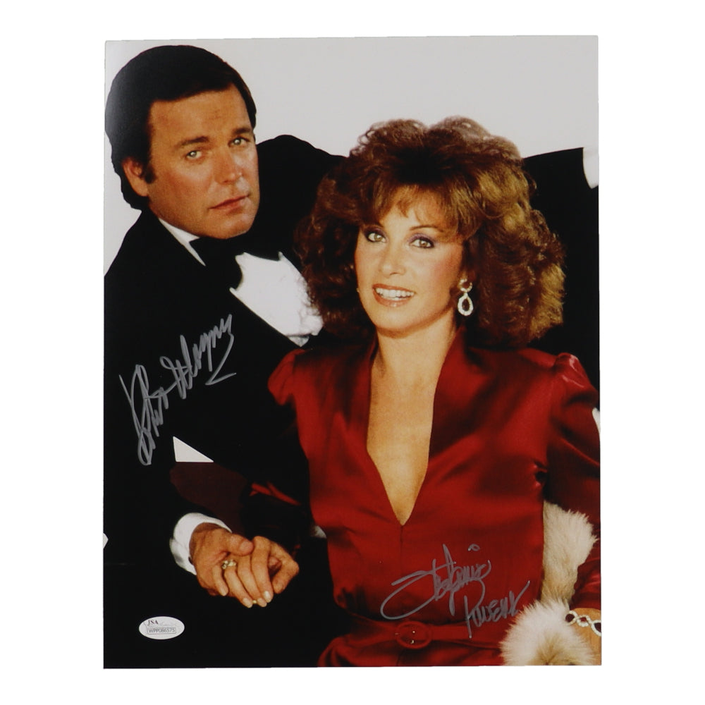 Robert Wagner & Stefanie Powers Signed (JSA) "Hart to Hart" 11x14 Photo - JSA Witnessed