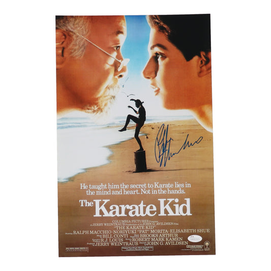 Ralph Macchio Signed "The Karate Kid" 11x17 Photo (JSA) JSA Witnessed