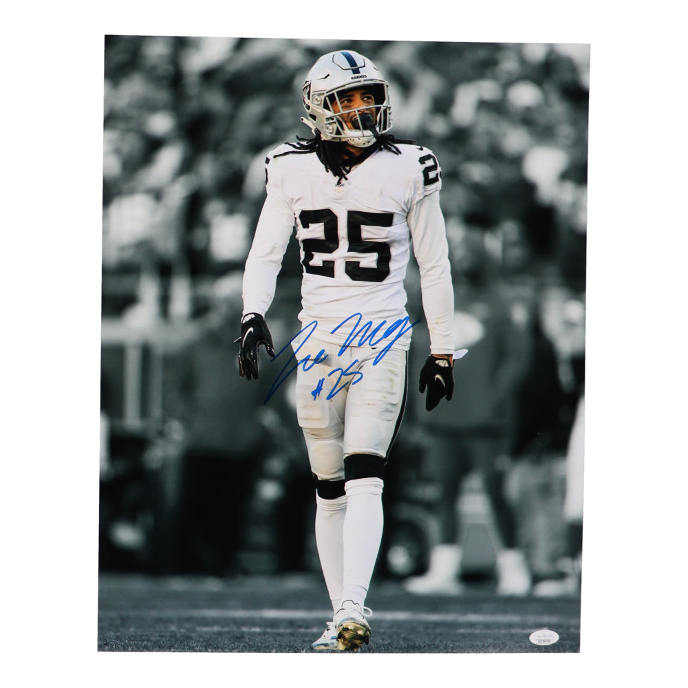 Trevon Moehrig Signed (JSA) Raiders 16x20 Photo - JSA Witnessed