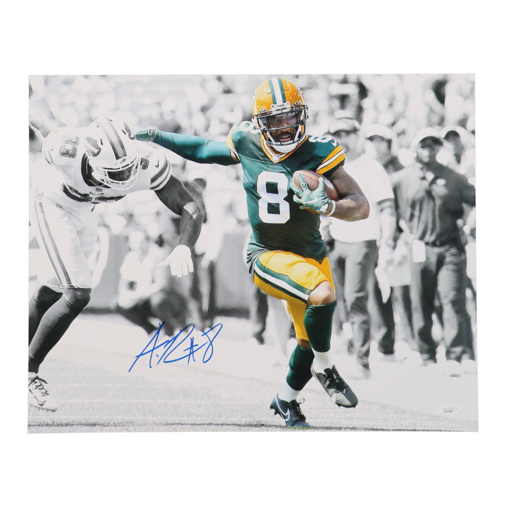 Amari Rodgers Signed (JSA) Packers 16x20 Photo - JSA Signature Debut