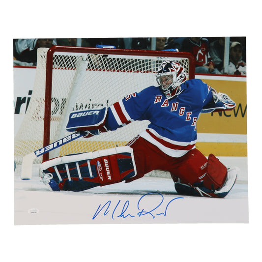 Mike Richter Signed (JSA) Rangers 16x20 Photo - JSA Witnessed