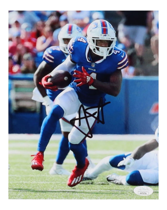 Jaquan Johnson Signed Bills 8x10 Photo (JSA)