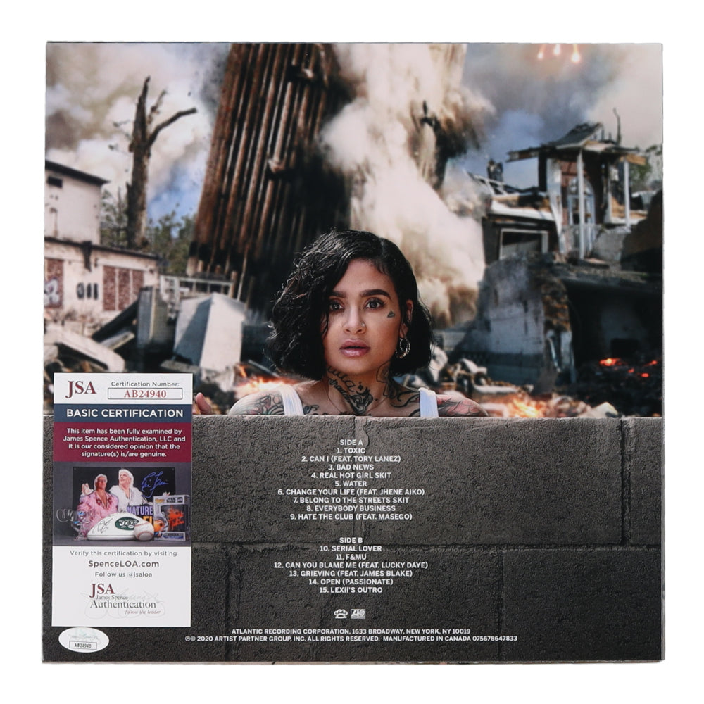 Kehlani Signed (JSA) "It Was Good Until It Wasn't" Vinyl Record Album