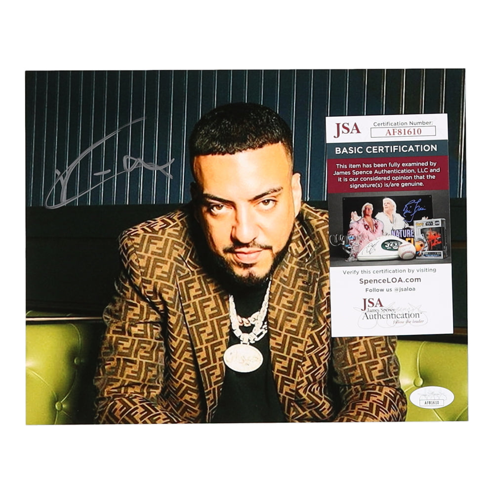 French Montana Signed 8x10 Photo (JSA)