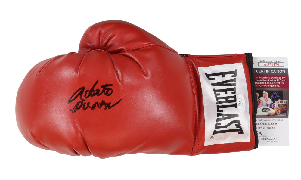 Roberto Duran Signed Everlast Boxing Glove (JSA)