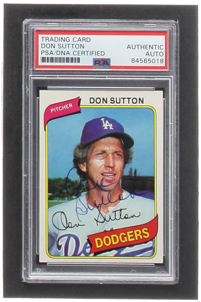 Don Sutton Signed 1978 Topps #440 (PSA)