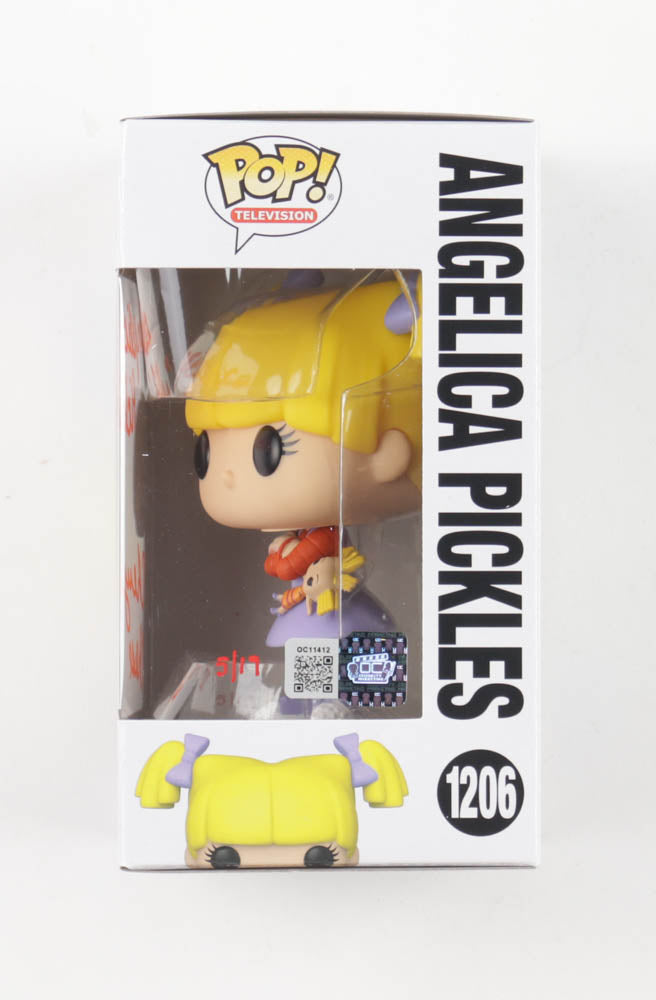 Cheryl Chase Signed "Rugrats" #1206 Angelica Pickles Funko Pop! Vinyl Figure Inscribed "Angelica Pickles" (OC Celebrity)