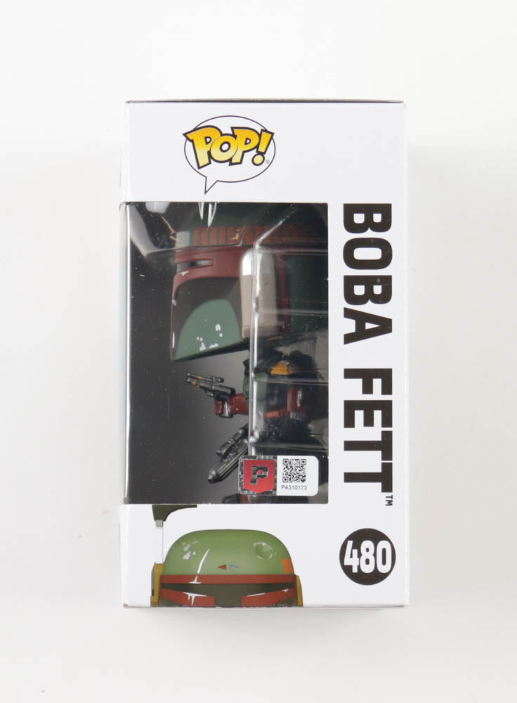 Dickey Beer Signed "Star Wars" #480 Boba Fett Funko Pop! Bobble-Head Vinyl Figure (PA) Stuntman for Boba Fett