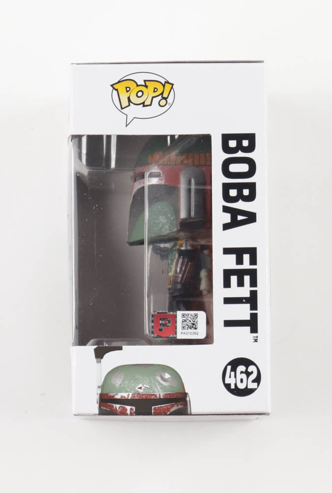 Dickey Beer Signed (PA) "Star Wars" #462 Boba Fett Funko Pop! Bobble-Head Vinyl Figure (PA) Stuntman for Boba Fett