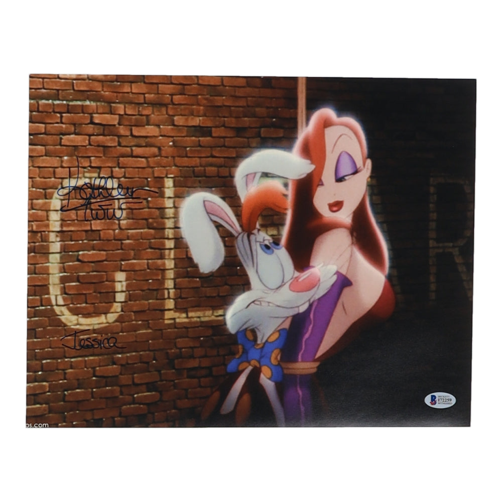 Kathleen Turner Signed (Beckett) "Who Framed Roger Rabbit" 11x14 Photo Inscribed "Jessica" - Beckett Witnessed