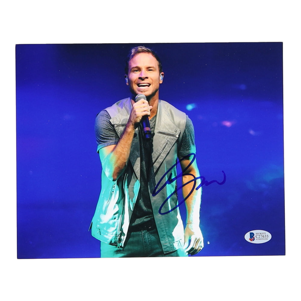 Brian Littrell Signed 8x10 Photo (Beckett) - Backstreet Boys