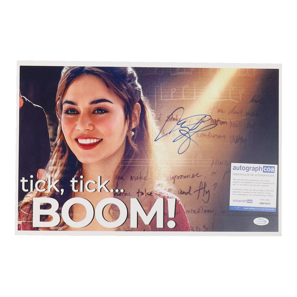 Vanessa Hudgens Signed "Tick, Tick... BOOM!" 11x17 Photo (ACOA) - Karessa Johnson