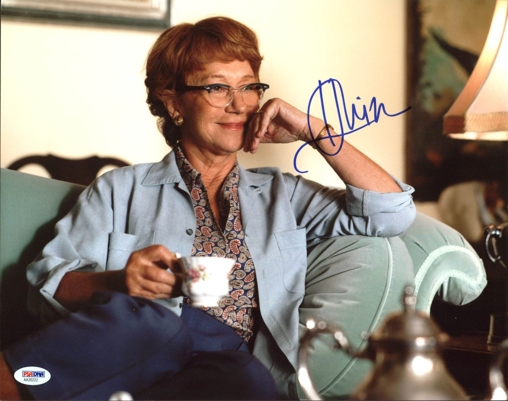 Helen Mirren Signed "Hitchcock" 11x14 Photo (PSA) - Alma Reville