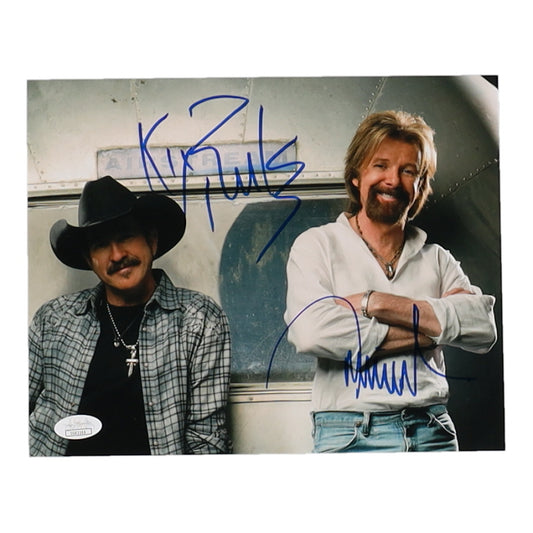 Kix Brooks & Ronnie Dunn Signed "Brooks and Dunn" 8x10 Photo (JSA)