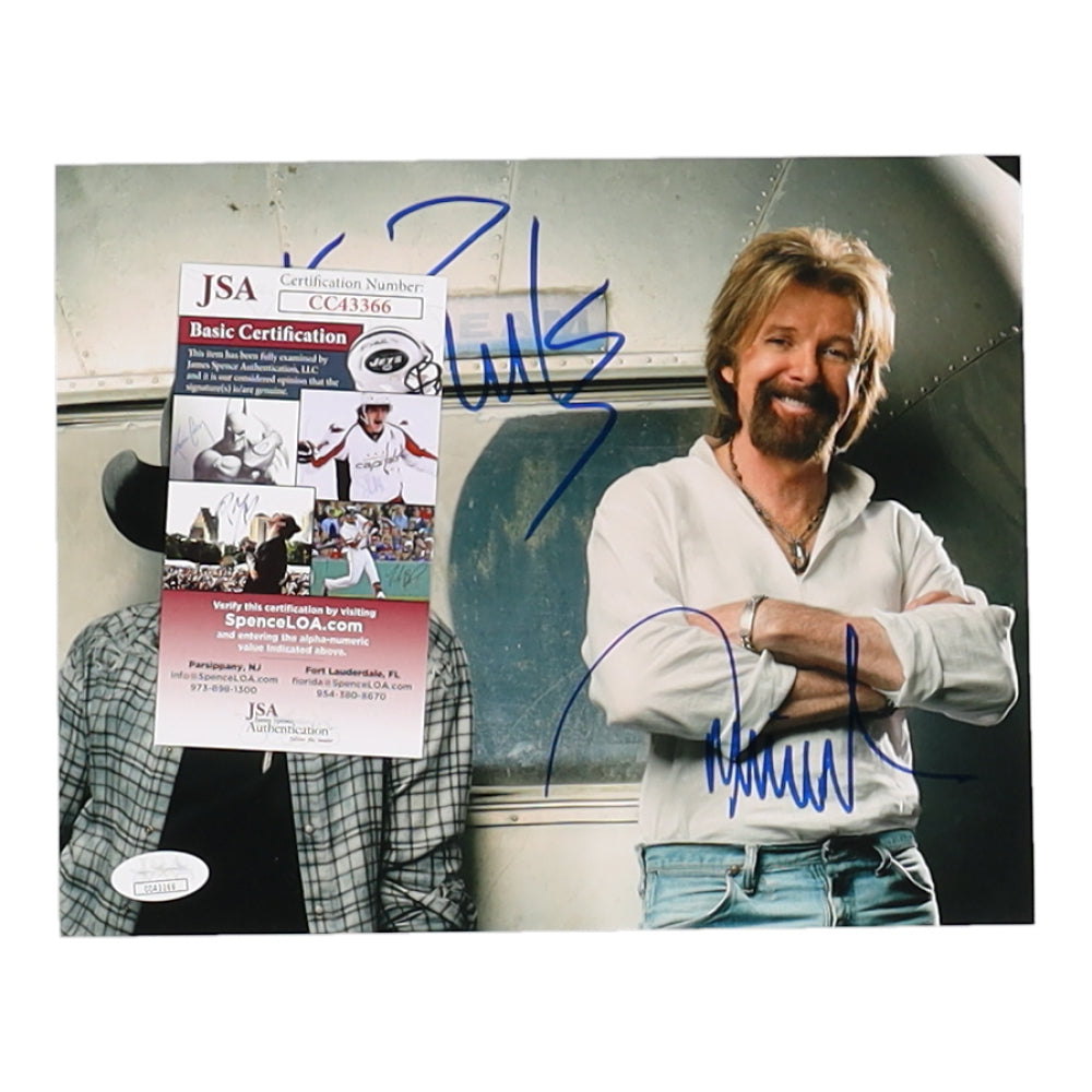 Kix Brooks & Ronnie Dunn Signed "Brooks and Dunn" 8x10 Photo (JSA)