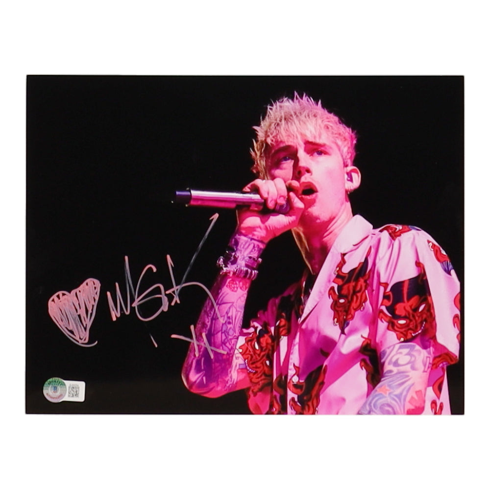 Machine Gun Kelly Signed 8x10 Photo (Beckett)