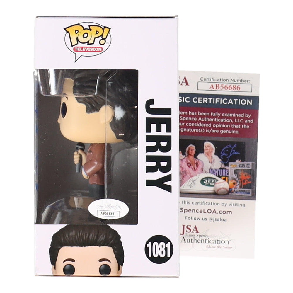 Lisa Mende Signed (JSA) "Seinfeld" #1081 Jerry Funko Pop! Vinyl Figure with Extensive Inscription - Carol