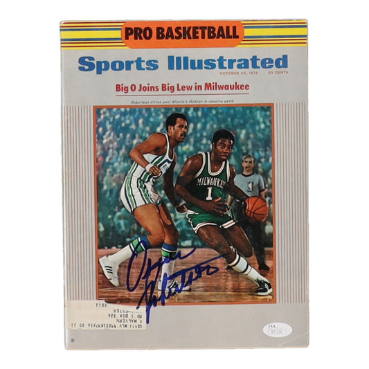 Oscar Robertson Signed 1970 "Sports Illustrated" Magazine (JSA)