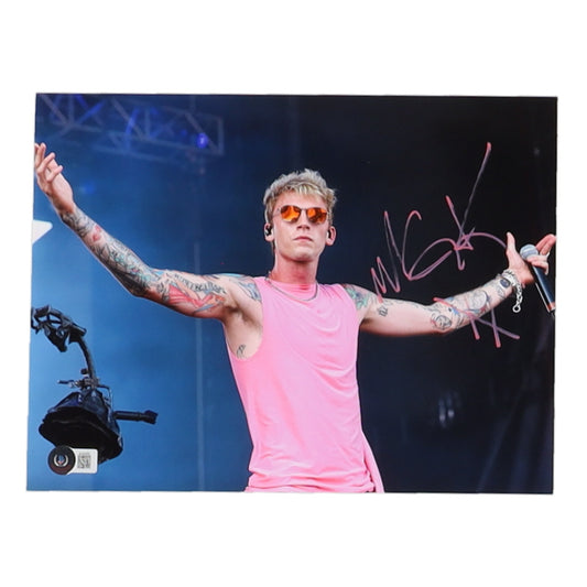 Machine Gun Kelly Signed 8x10 Photo (Beckett)