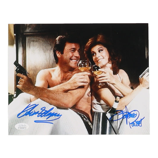 Stephanie Powers & Robert Wagner Signed "Hart to Hart" 8x10 Photo (JSA) JSA Witnessed