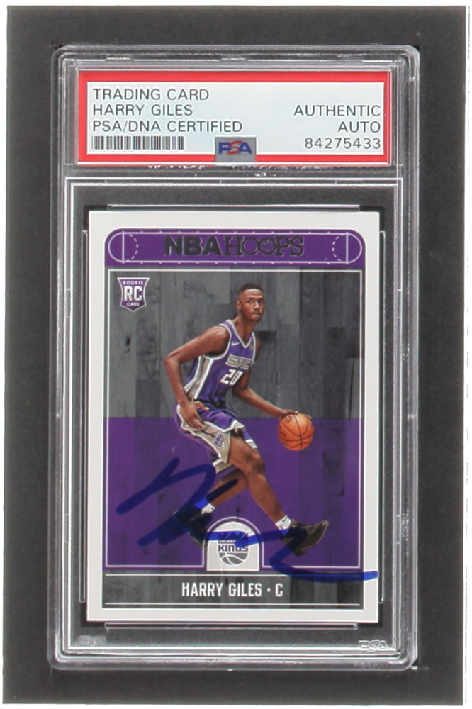 Harry Giles Signed 2017-18 Hoops #270 RC (PSA) - Rookie Card