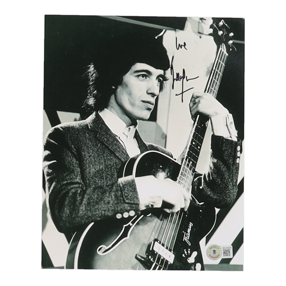 Bill Wyman Signed "The Rolling Stones" 8x10 Photo (Beckett) Bassist