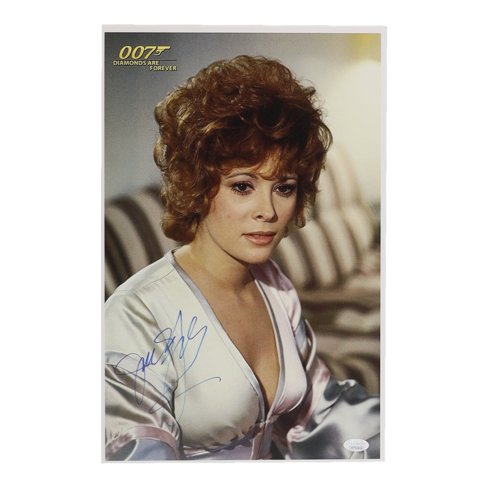 Jill St. John Signed (JSA) "Diamonds Are Forever" 11x17 Photo - JSA Witnessed