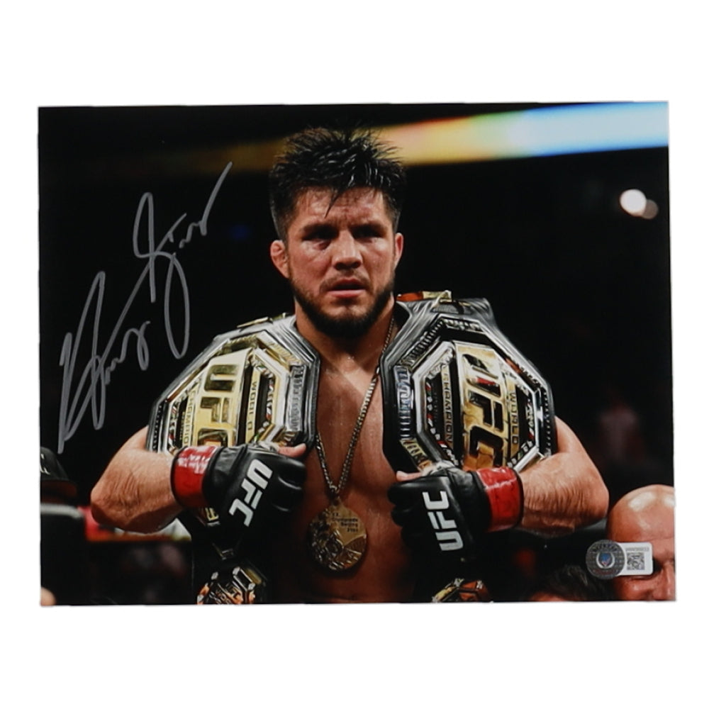 Henry Cejudo Signed 8x10 Photo (Beckett)