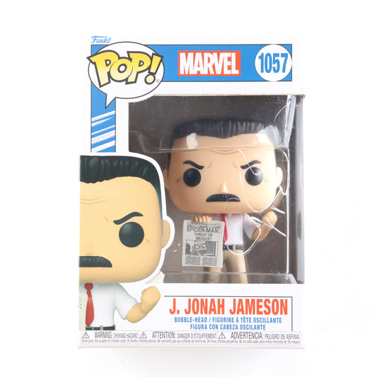 JK Simmons Signed (Beckett) "Marvel" #1057 J. Jonah Jameson Pop! Vinyl Figure