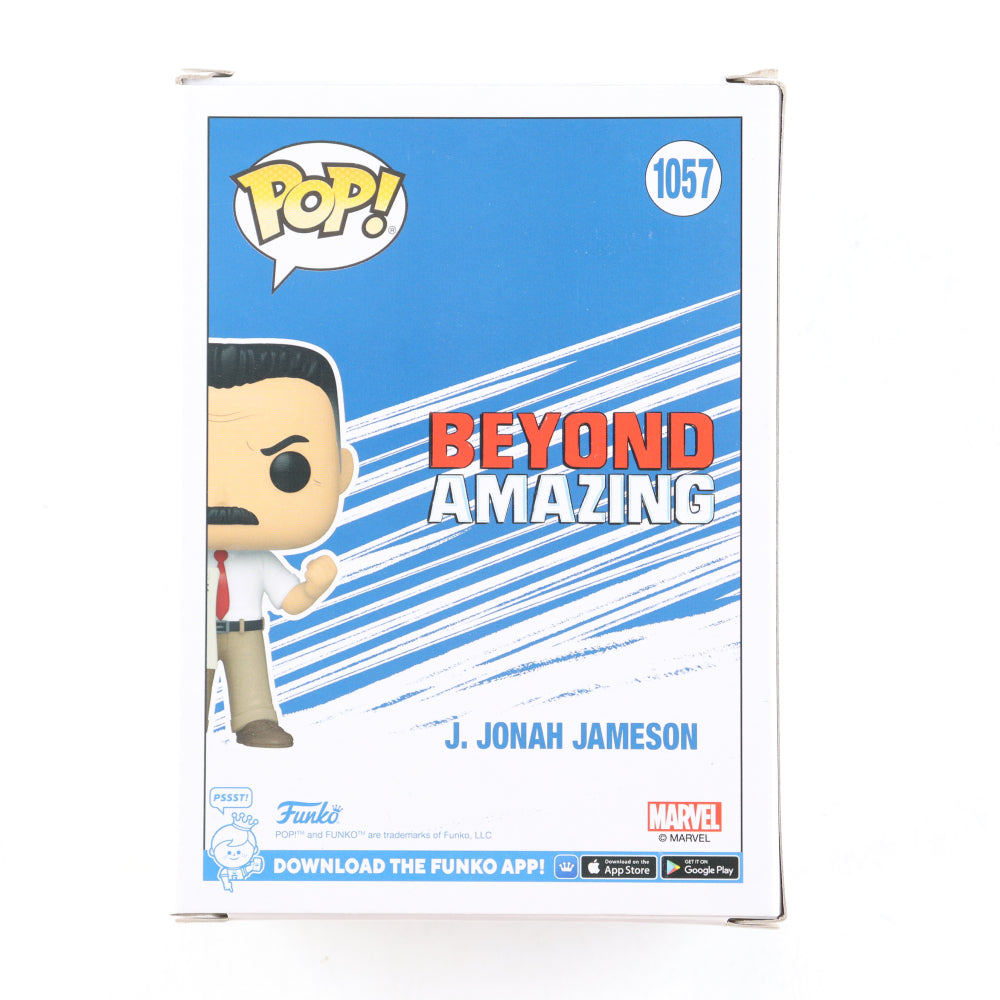 JK Simmons Signed (Beckett) "Marvel" #1057 J. Jonah Jameson Pop! Vinyl Figure