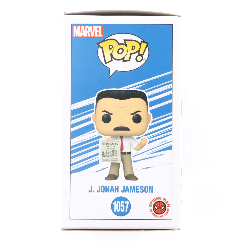 JK Simmons Signed (Beckett) "Marvel" #1057 J. Jonah Jameson Pop! Vinyl Figure