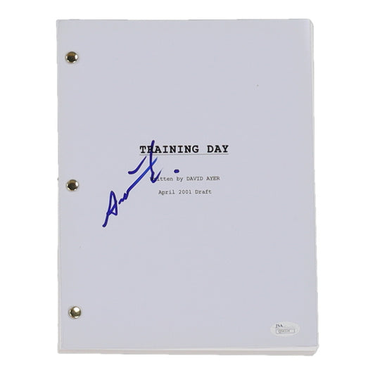 Antoine Fuqua Signed "Training Day" Movie Script (JSA) Director