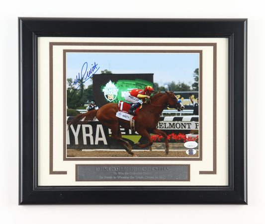 Mike Smith Signed Custom Framed Photo Display (JSA & Sports Integrity)