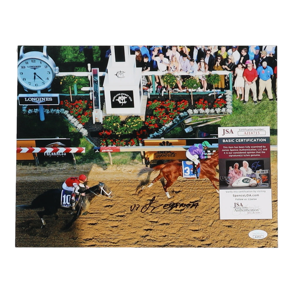 Victor Espinoza Signed 11x14 Photo (JSA)