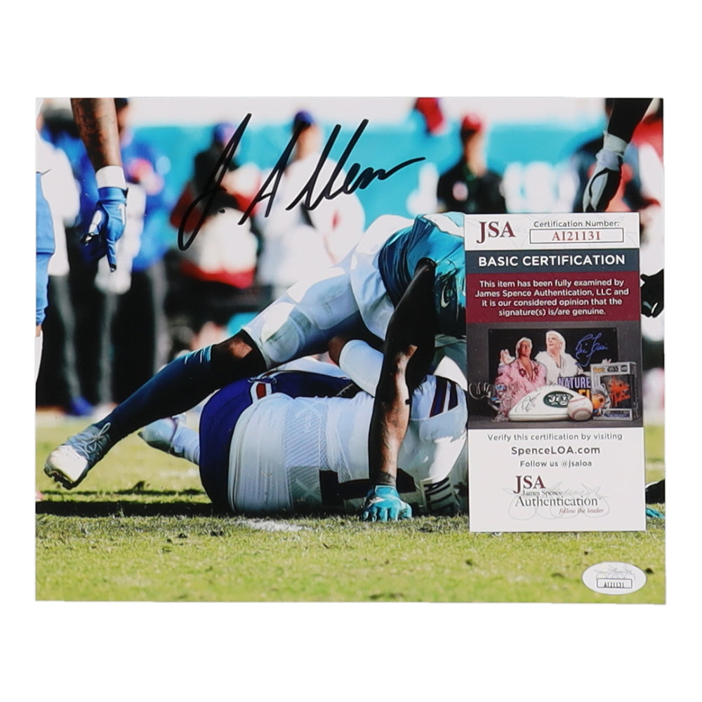 Josh Allen Signed Jaguars 8x10 Photo (JSA)