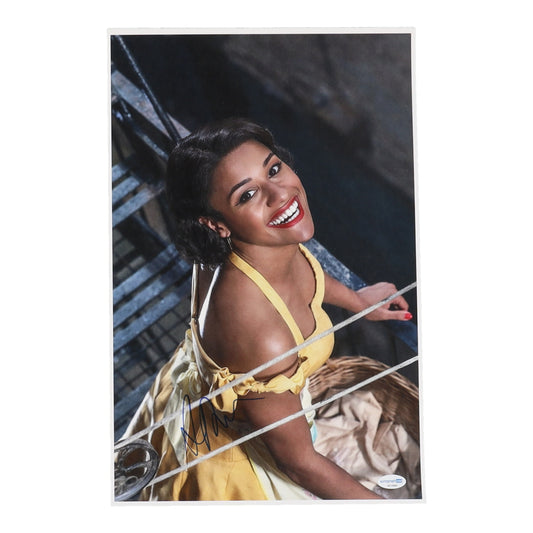 Ariana Debose Signed "West Side Story" 11x17 Photo (ACOA) - Anita