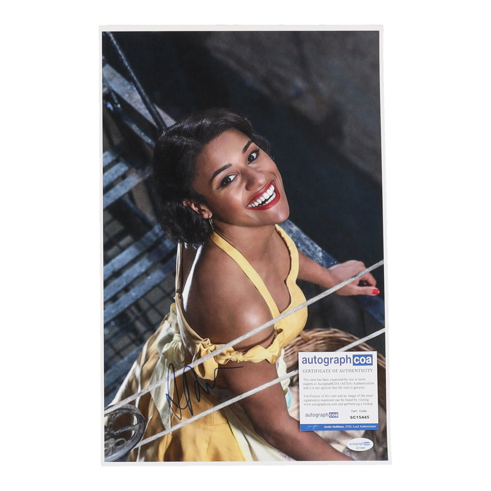 Ariana Debose Signed "West Side Story" 11x17 Photo (ACOA) - Anita