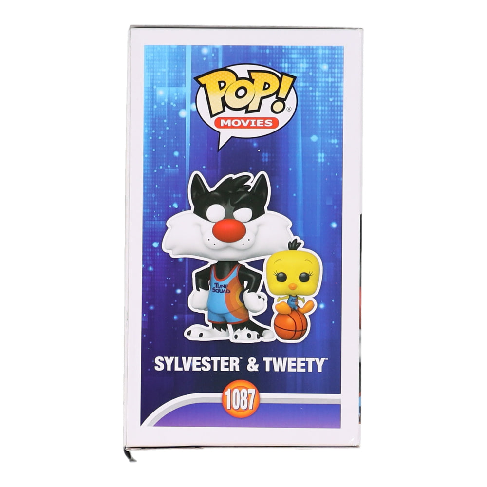 Bob Bergen Signed (JSA) "Sylvester & Tweety" #1087 Space Jam: A New Legacy Funko Pop! Vinyl Figure Inscribed "Tweety"