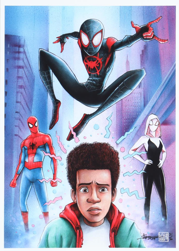 Thang Nguyen Signed LE "Spider-Man" 8x12 Print (PA)